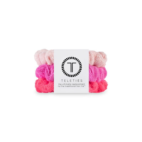 teleties terry cloth scrunchie | large, aruba
