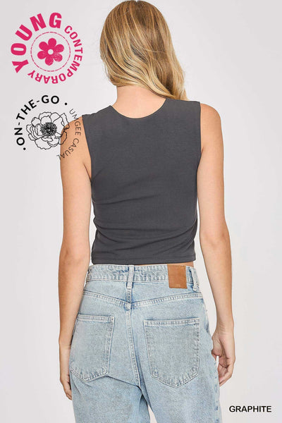 call it even modal camisole | graphite