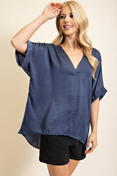 making it look easy top | navy