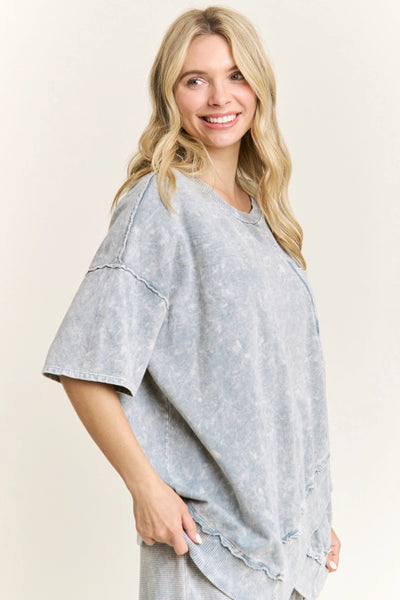 no stopping now crossover top | silver grey