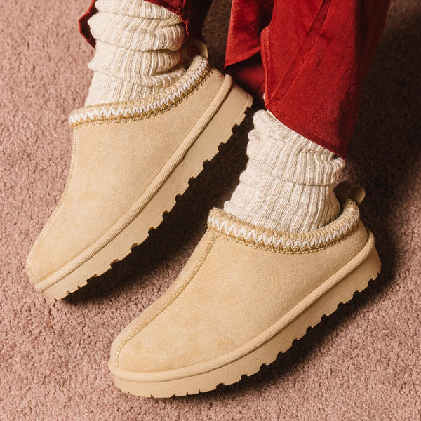 zen cozy mules | natural