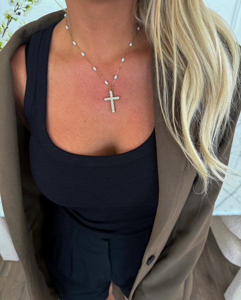 chansutt pearls | water resistant necklace