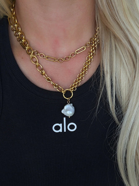 chansutt pearls | water resistant necklace