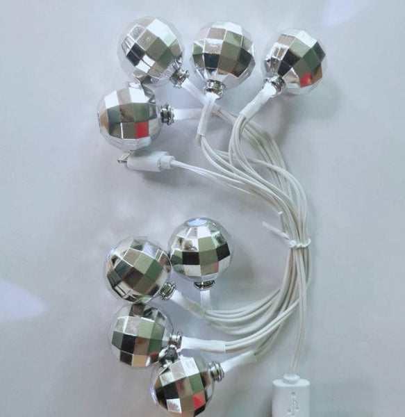 phone charger | disco balls