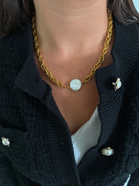 chansutt pearls | water resistant necklace