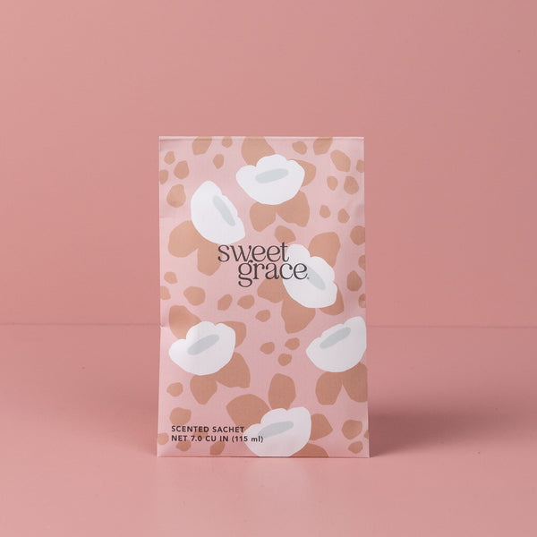 sweet grace scented sachet | modern flower