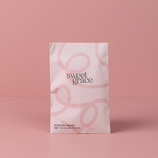 sweet grace scented sachet | modern swirl