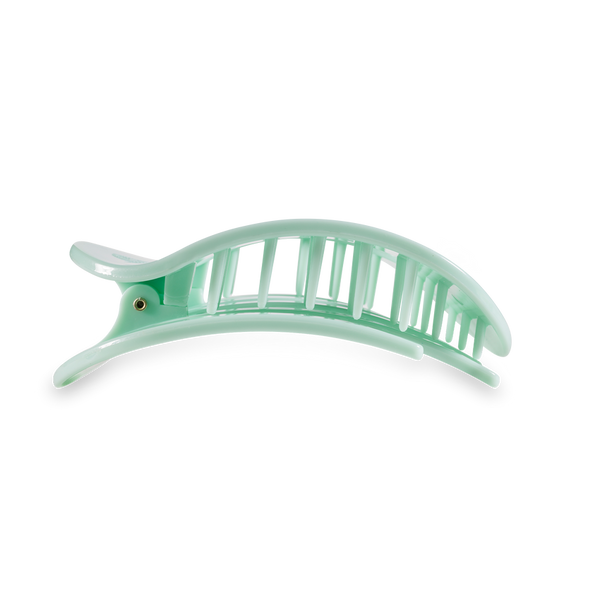 teleties flat clip, large | mint to be