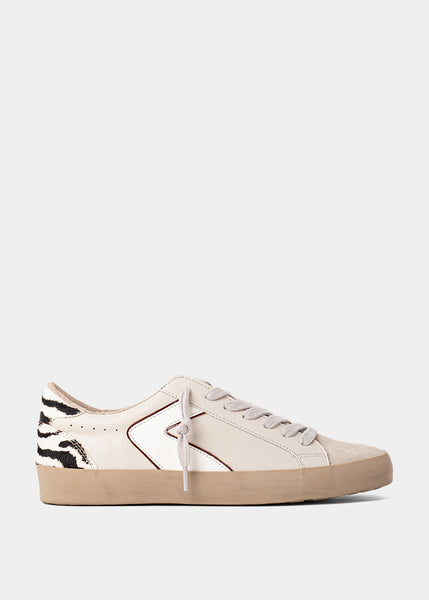 shu shop robbie sneakers | zebra hair