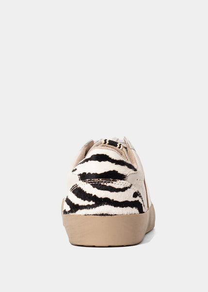 shu shop robbie sneakers | zebra hair