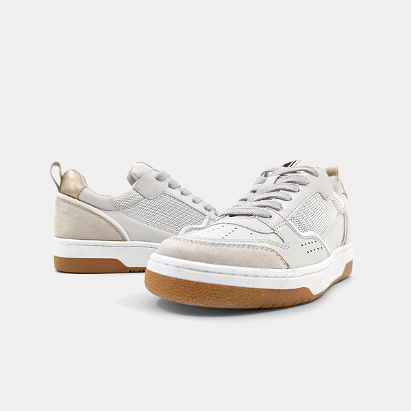 shu shop romi sneakers | distressed taupe suede