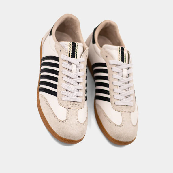 shu shop stevie sneakers | black + white