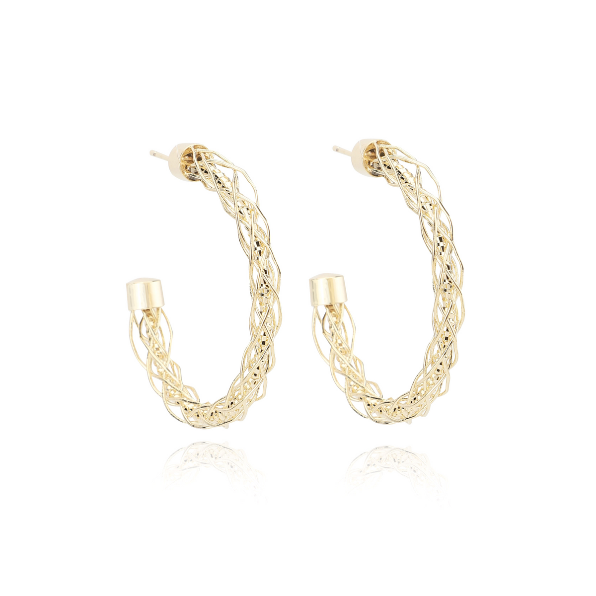 rory earrings | gold plated copper