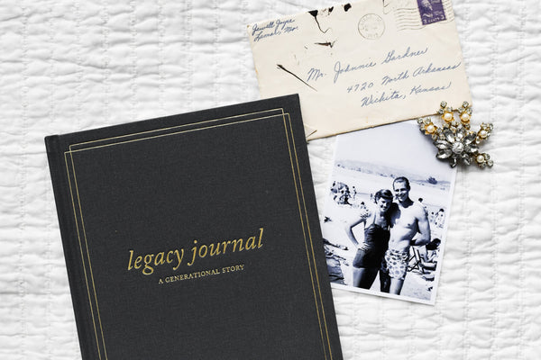 Legacy Journal: A Family Keepsake Book | Ivory