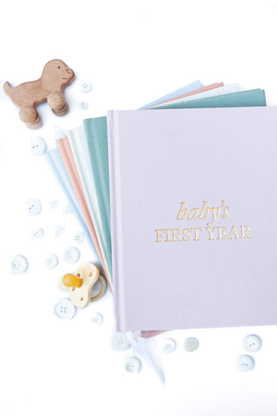 Baby's First Year Memory Book | Cream