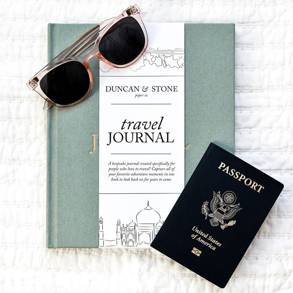 Travel Journal Adventure Keepsake | Sand