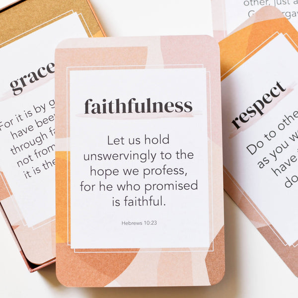 Childhood Prayer Cards | Bible Verse Cards