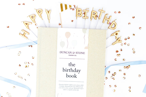 Birthday Memory Book