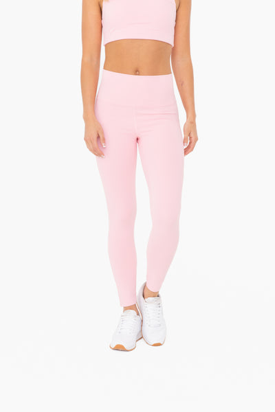 my last resort laser cut leggings | candy pink