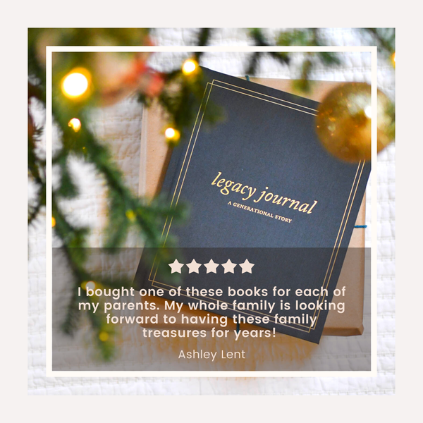Legacy Journal: A Family Keepsake Book | Ivory