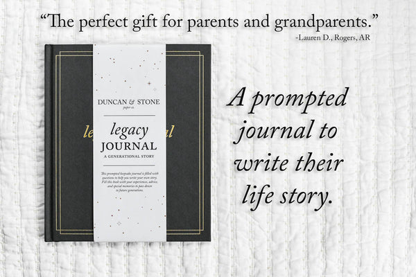 Legacy Journal: A Family Keepsake Book | Ivory