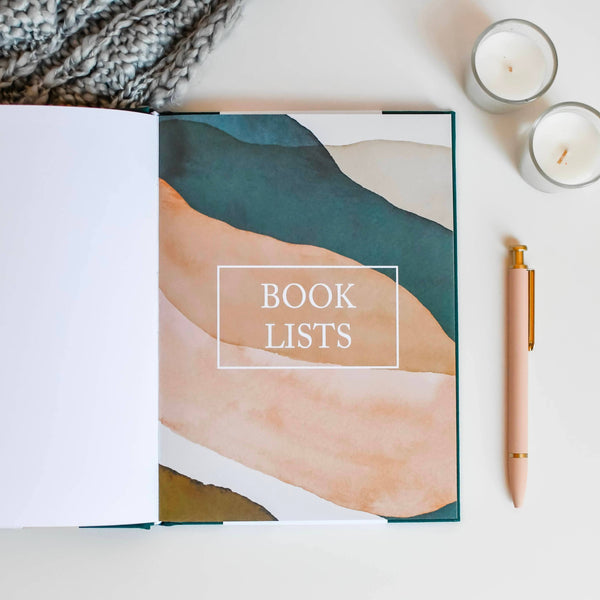 Book Review Journal for Book Lovers | Green
