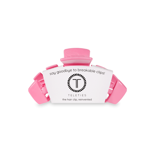 teleties classic clip, tiny | peonies please