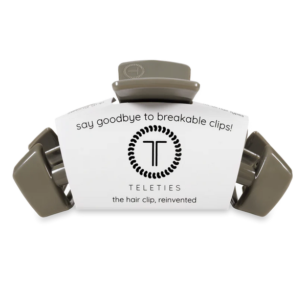 teleties classic claw clip, large | sage it ain't so