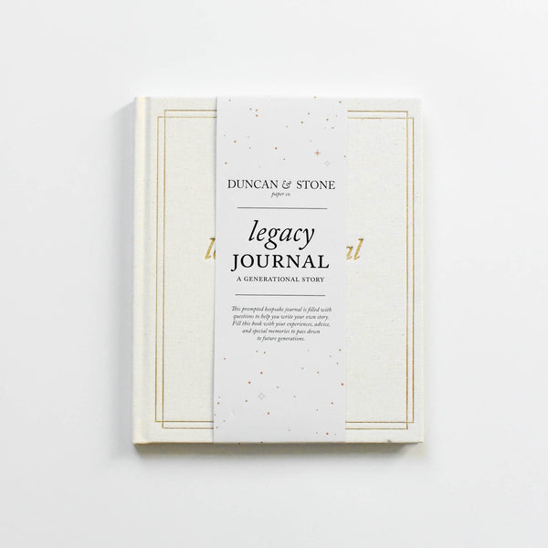 Legacy Journal: A Family Keepsake Book | Ivory