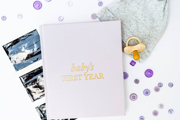 Baby's First Year Memory Book | Sky Blue