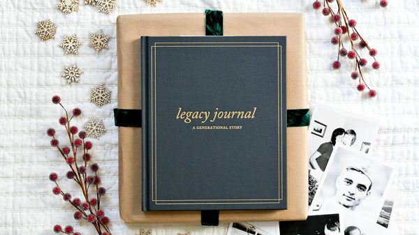 Legacy Journal: A Family Keepsake Book | Ivory