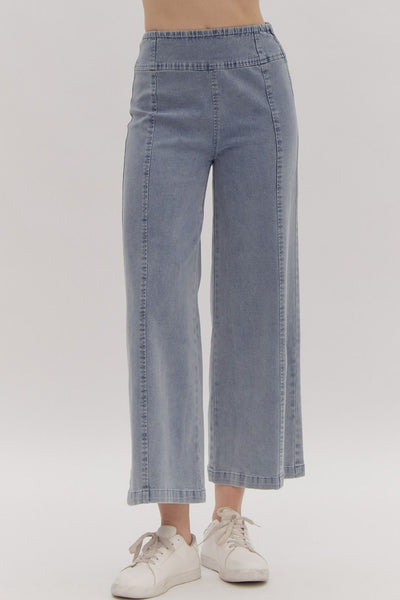 urban chic denim pants | light blue
