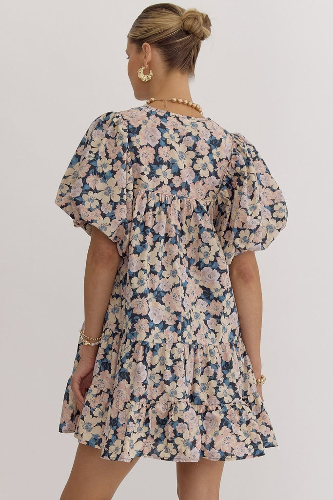 glimpse of grace floral dress