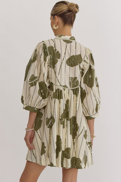 always the one mini dress | olive