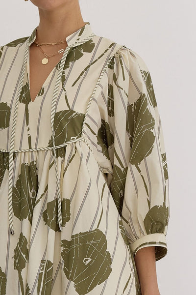 always the one mini dress | olive