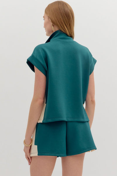 onto better things scuba shorts | teal