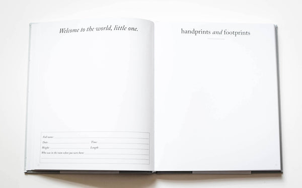 Baby's First Year Memory Book | Sky Blue