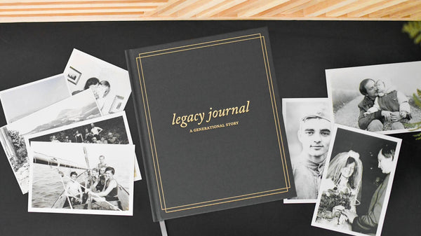 Legacy Journal: A Family Keepsake Book | Ivory