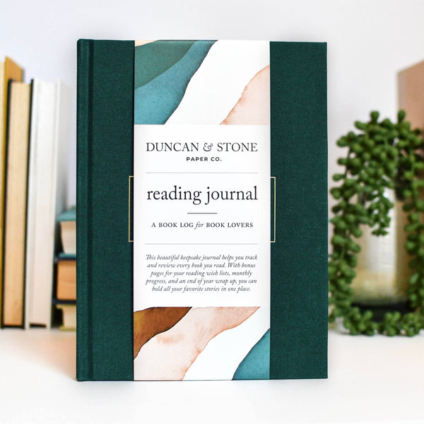 Book Review Journal for Book Lovers | Green
