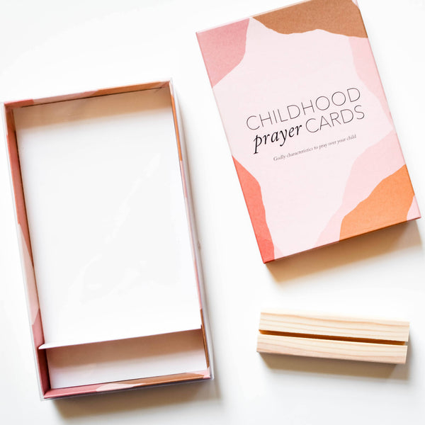 Childhood Prayer Cards | Bible Verse Cards