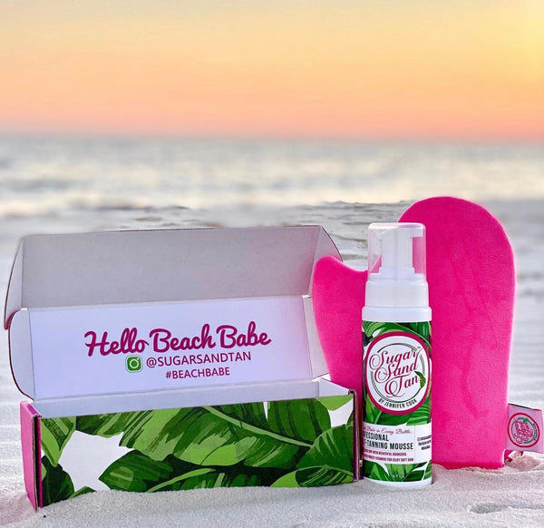 sugar sand tan professional self tan mousse + mitt!