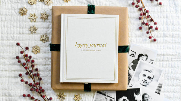Legacy Journal: A Family Keepsake Book | Charcoal