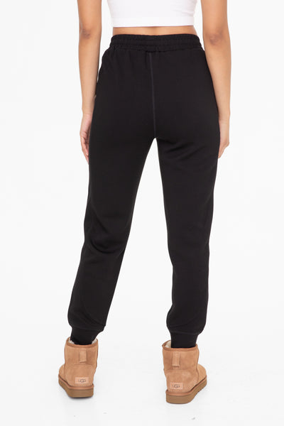 fight the feeling elevated joggers | black
