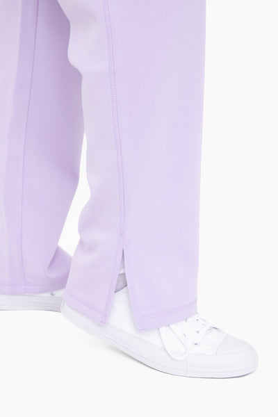 errands to run elevated lounge pants | lilac