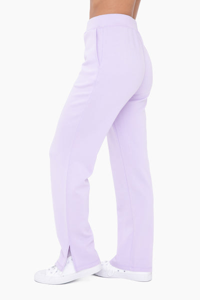 errands to run elevated lounge pants | lilac