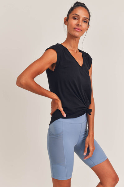 so it goes relaxed tank | black