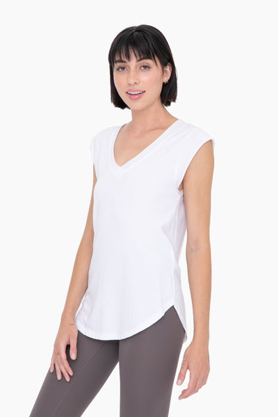so it goes relaxed tank | white