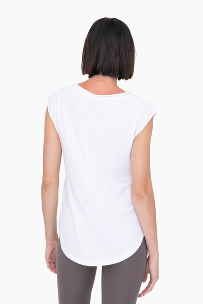 so it goes relaxed tank | white