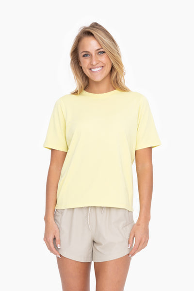 stand with me classic tee | lemon