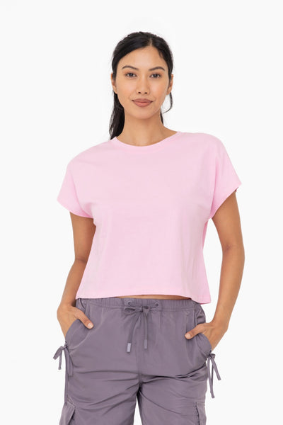 never forget this classic tee | pink